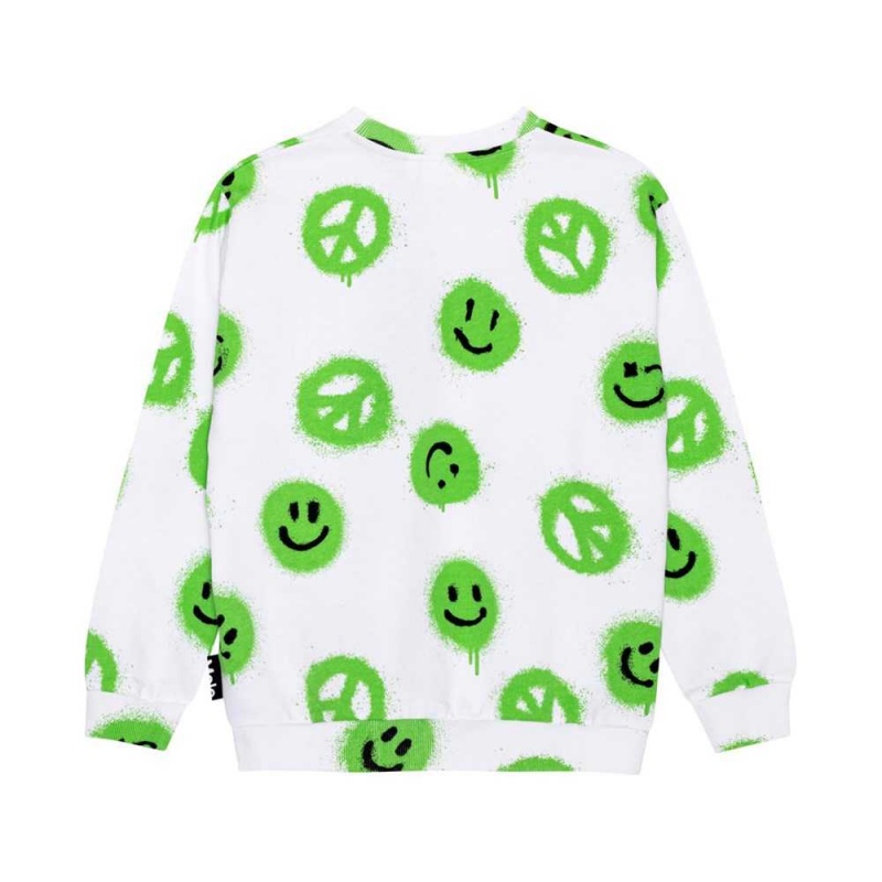 Molo Miksi Sweatshirts Cardigans Jongen Easy Peacy Vert | NL0000746