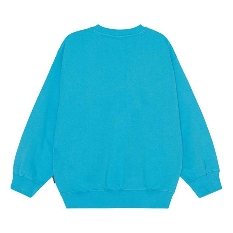 Molo Monti Sweatshirts Cardigans Jongen Turquoise Blue | NL0000764