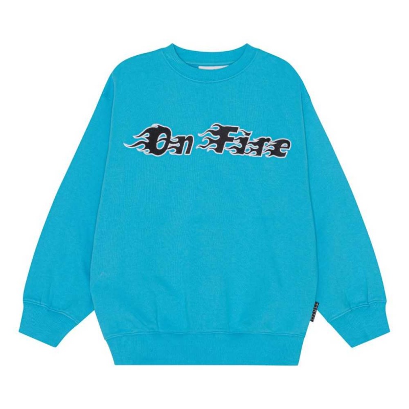 Molo Monti Sweatshirts Cardigans Jongen Turquoise Blue | NL0000764