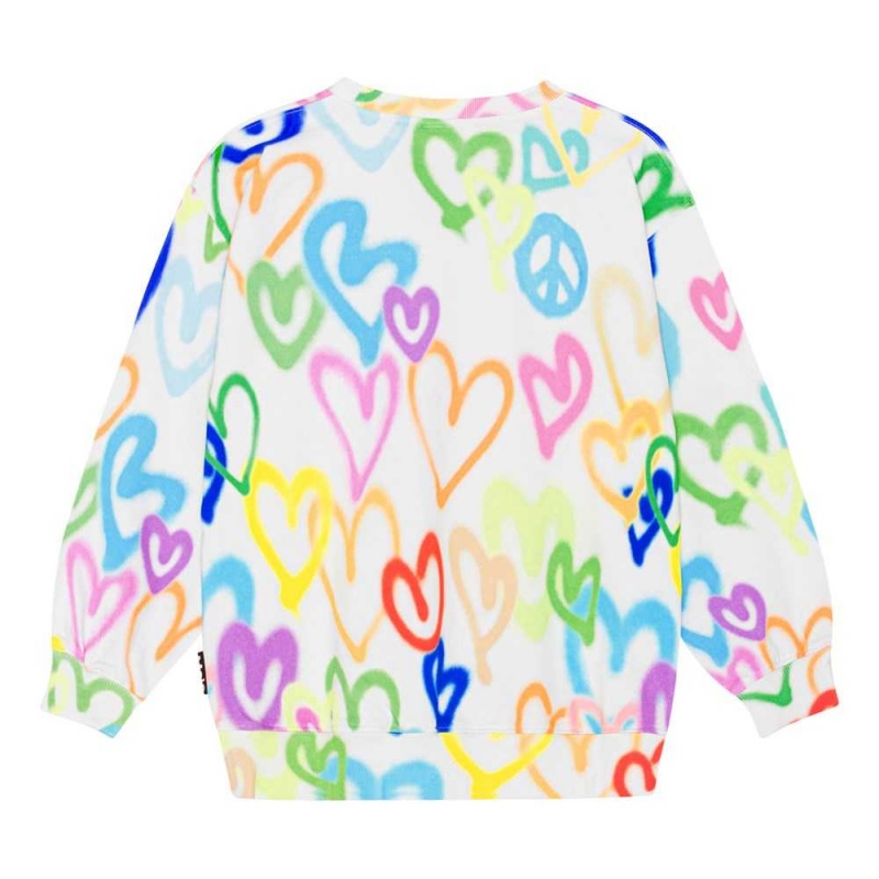 Molo Monti Sweatshirts Cardigans Meisje Variety Hearts | NL0000467