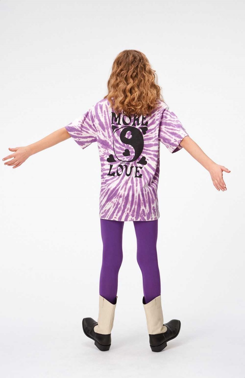 Molo Nadine Leggings Meisje Purple Dusk | NL0000336