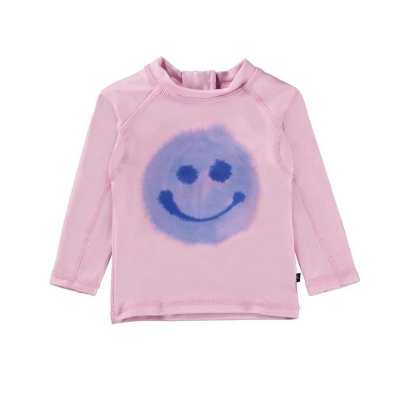 Molo Nemo Uv Zwemshirt Lilac Smile | NL0001101