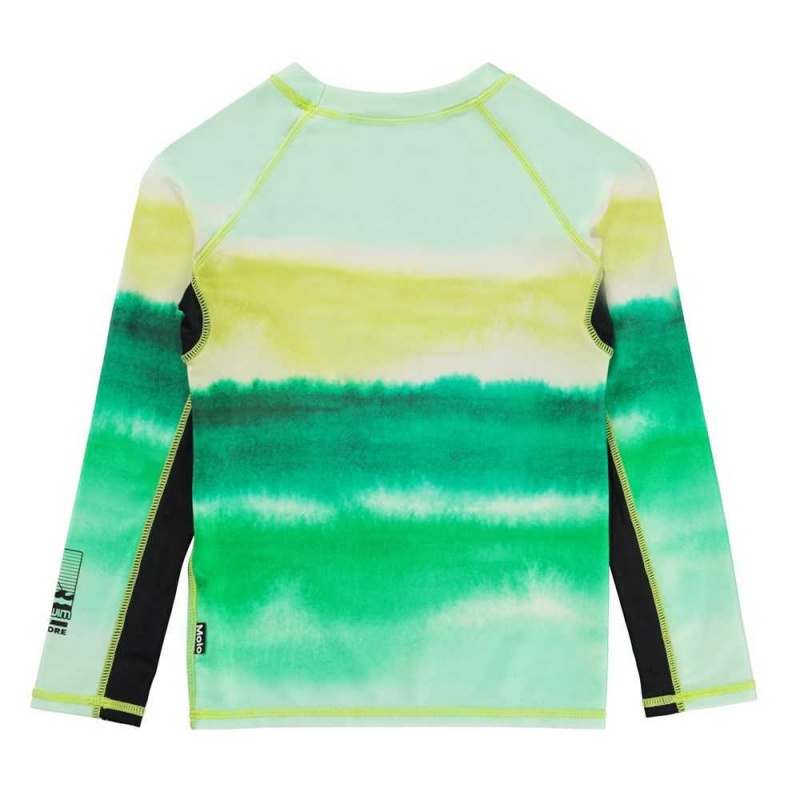 Molo Neptune LS Uv Zwemshirt Aqua Green | NL0001104