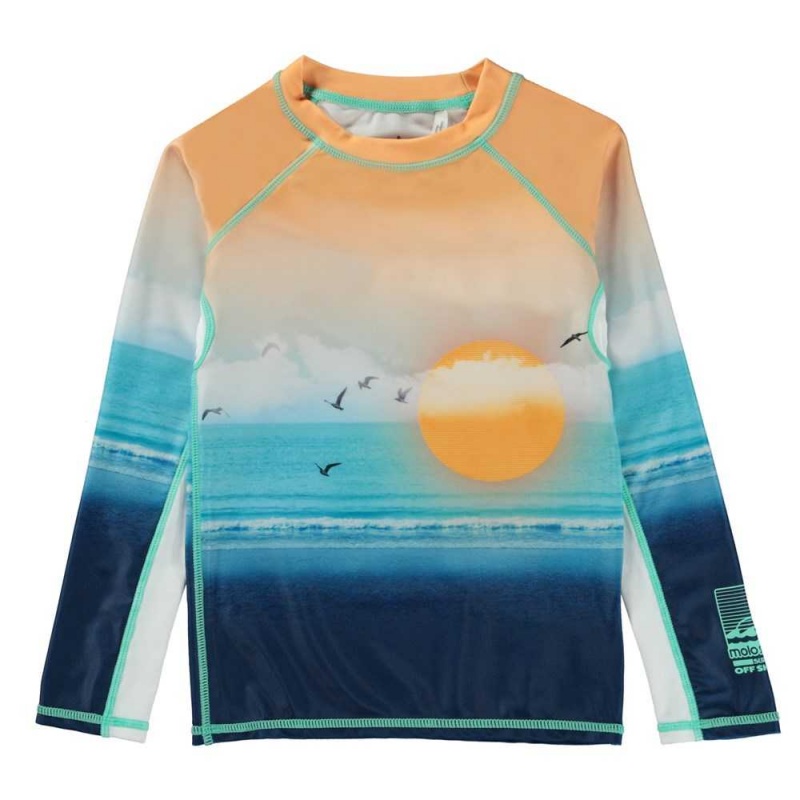 Molo Neptune LS Uv Zwemshirt Sunset Beach | NL0001090