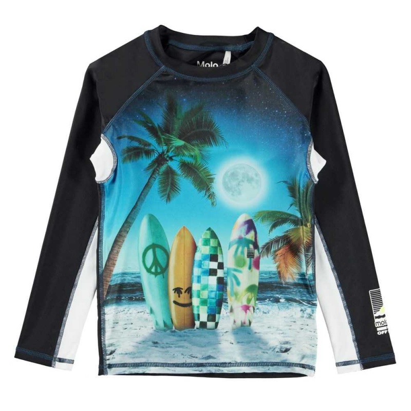 Molo Neptune LS Uv Zwemshirt Sunset Surfer | NL0001079