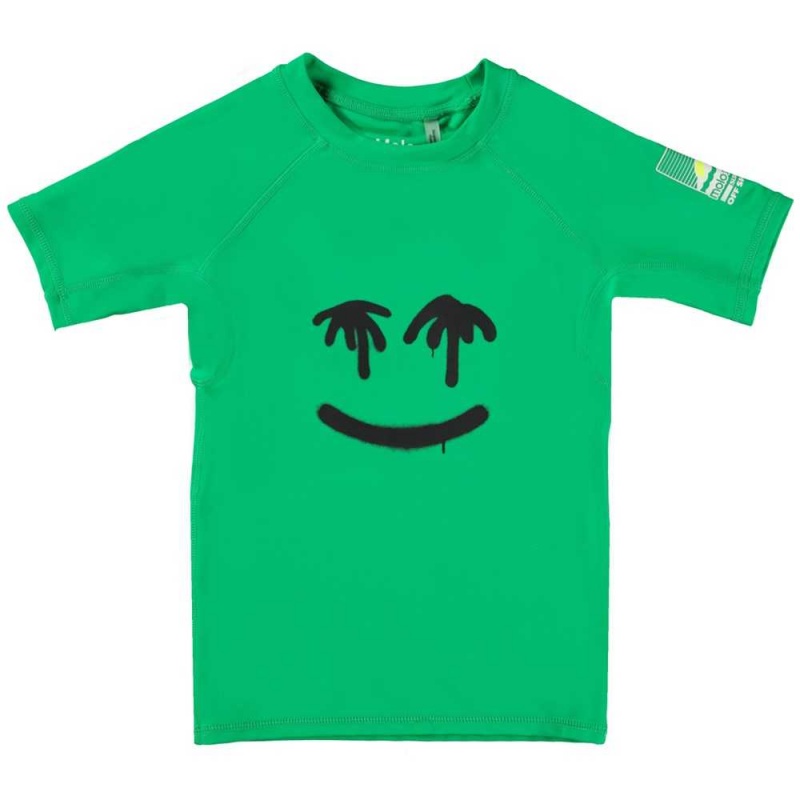 Molo Neptune Uv Zwemshirt Bright Green | NL0001070