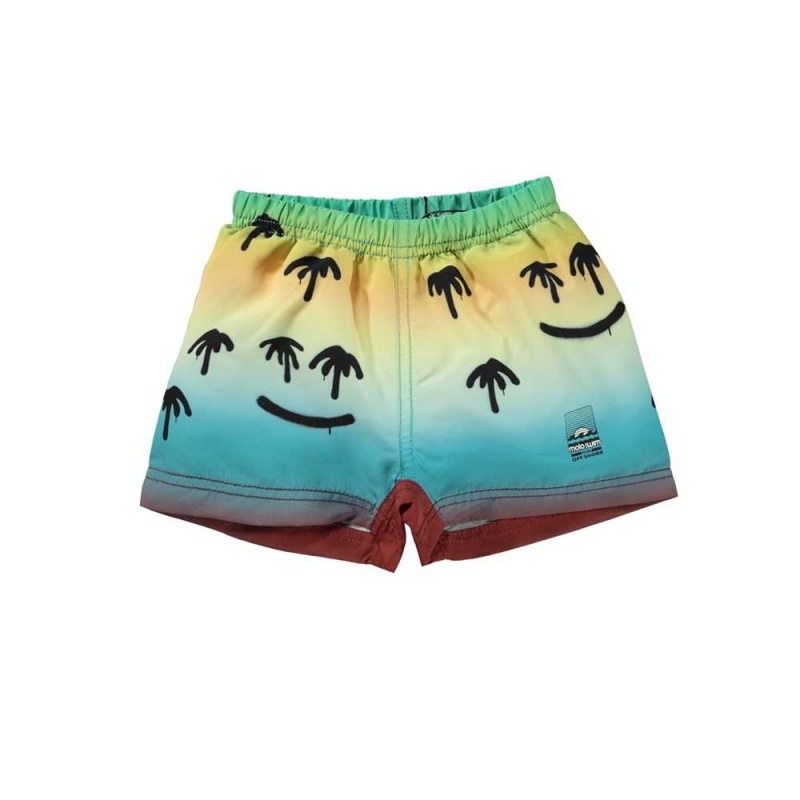 Molo Newton Zwemshorts Palm Spray | NL0001118