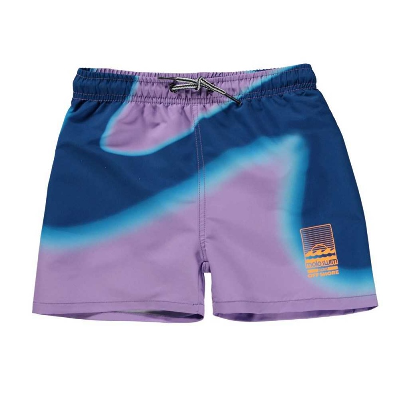 Molo Niko Zwemshorts Blue Wave | NL0001128