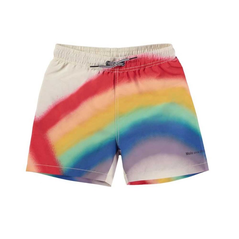 Molo Niko Zwemshorts Rainbow | NL0001175