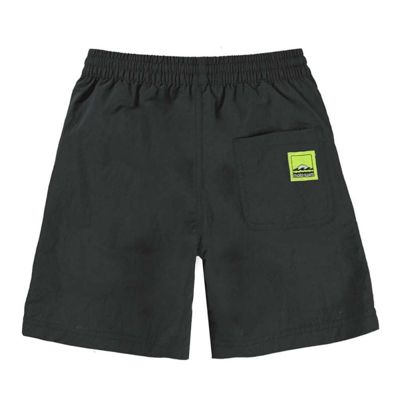 Molo Nilson Solid Zwemshorts Black | NL0001152