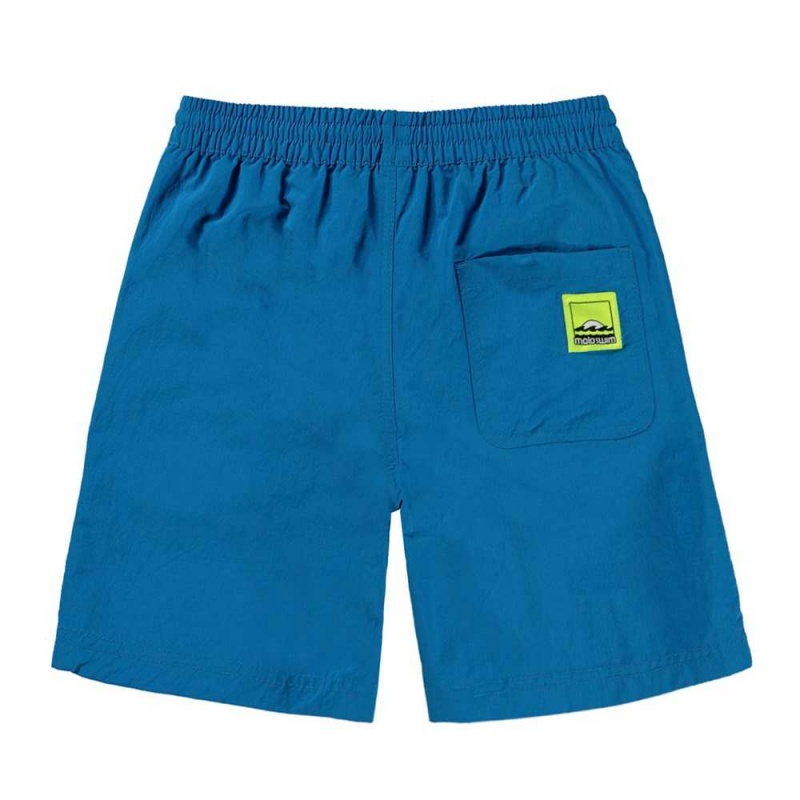 Molo Nilson Solid Zwemshorts Retro Blue | NL0001140