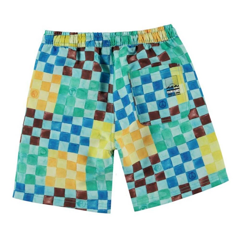 Molo Nilson Zwemshorts Big Check | NL0001107