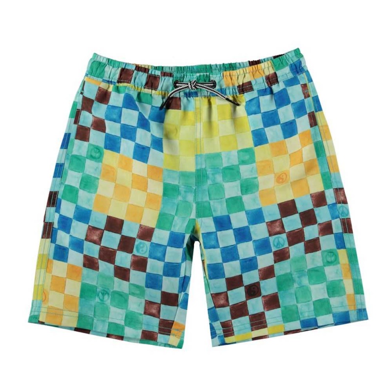 Molo Nilson Zwemshorts Big Check | NL0001107