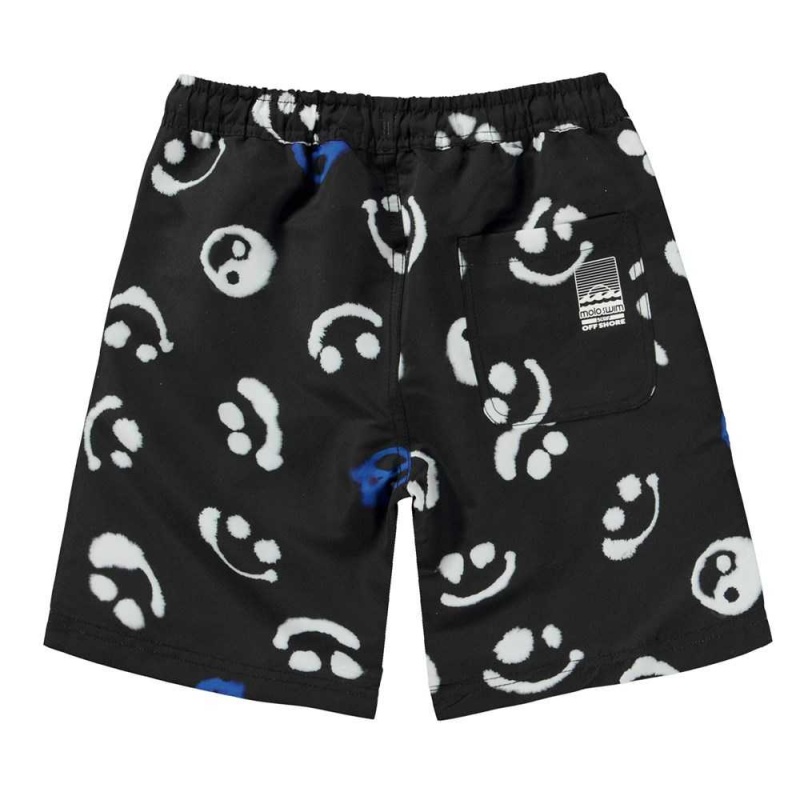 Molo Nilson Zwemshorts Blue Signs | NL0001157