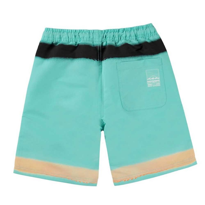 Molo Nilson Zwemshorts Spray On Aqua | NL0001125