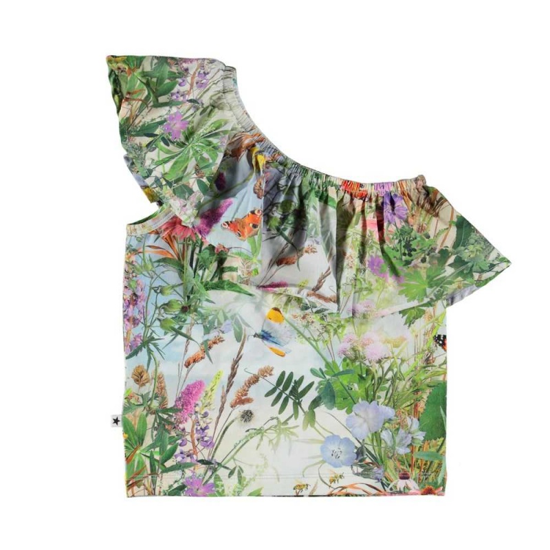 Molo Raelyn T Shirts Tops Meisje Wild Nature | NL0000200