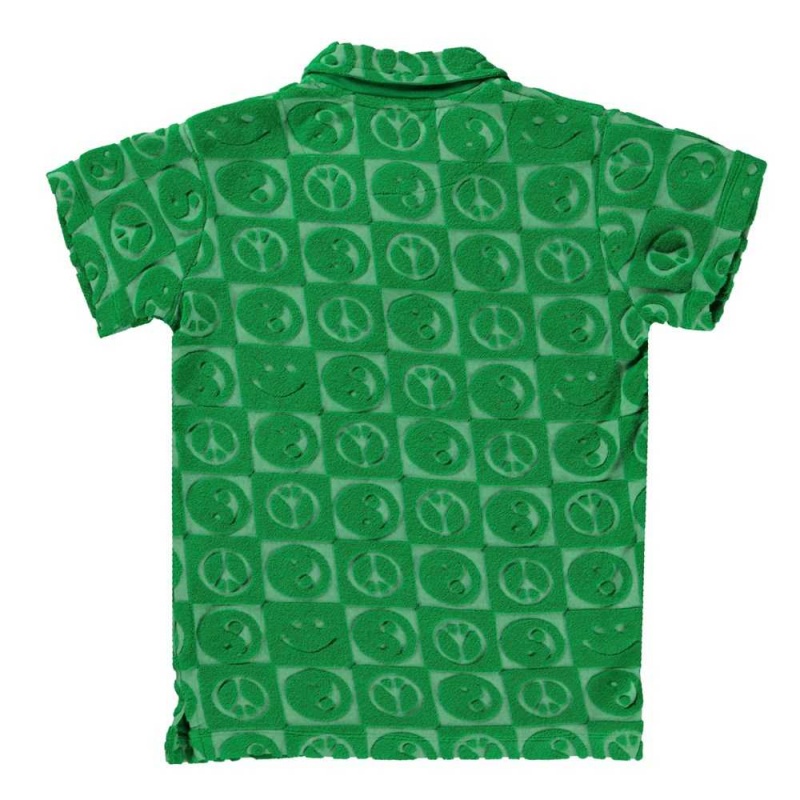 Molo Randel T Shirts Tops Jongen Bright Green | NL0000635