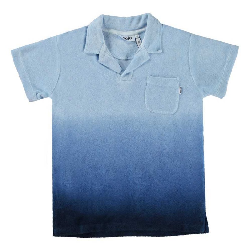 Molo Randel T Shirts Tops Jongen Reef Blue | NL0000637