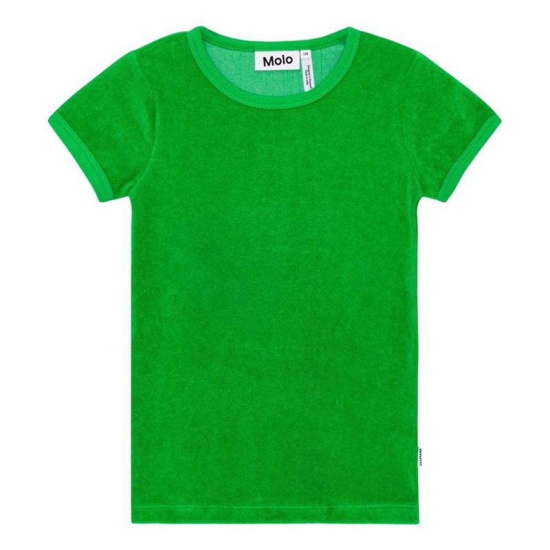 Molo Raquel T Shirts Tops Meisje Classic Green | NL0000504