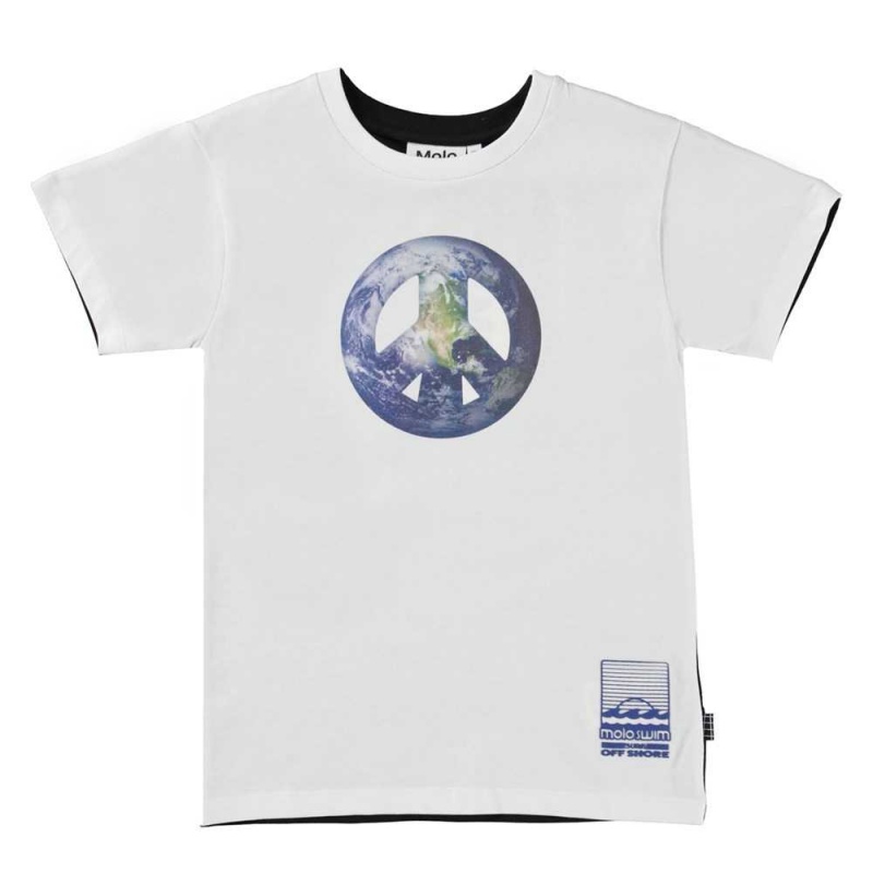 Molo Raul T Shirts Tops Jongen Earth Kindness | NL0000632