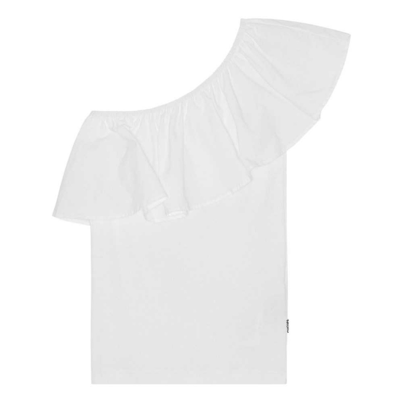 Molo Rebecca T Shirts Tops Meisje White | NL0000488