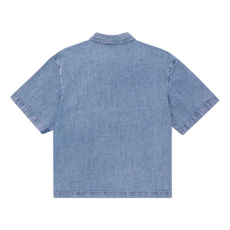 Molo Richie Overhemd Jongen Bleach Denim | NL0000683