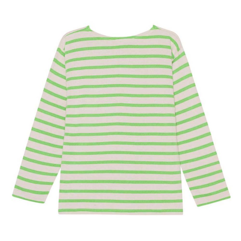 Molo Rilder T Shirts Tops Jongen Grass Stripe | NL0000833