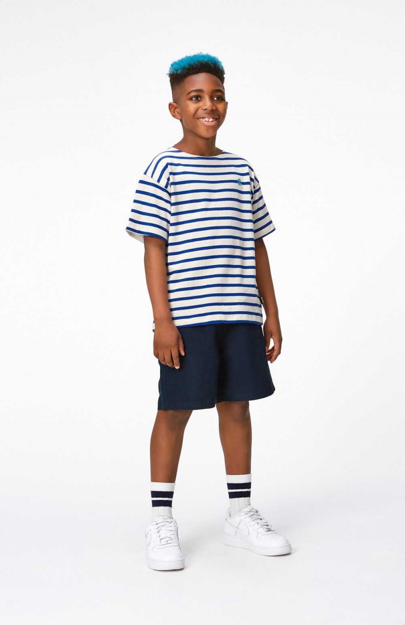 Molo Rilee T Shirts Tops Jongen Reef Stripe | NL0000797