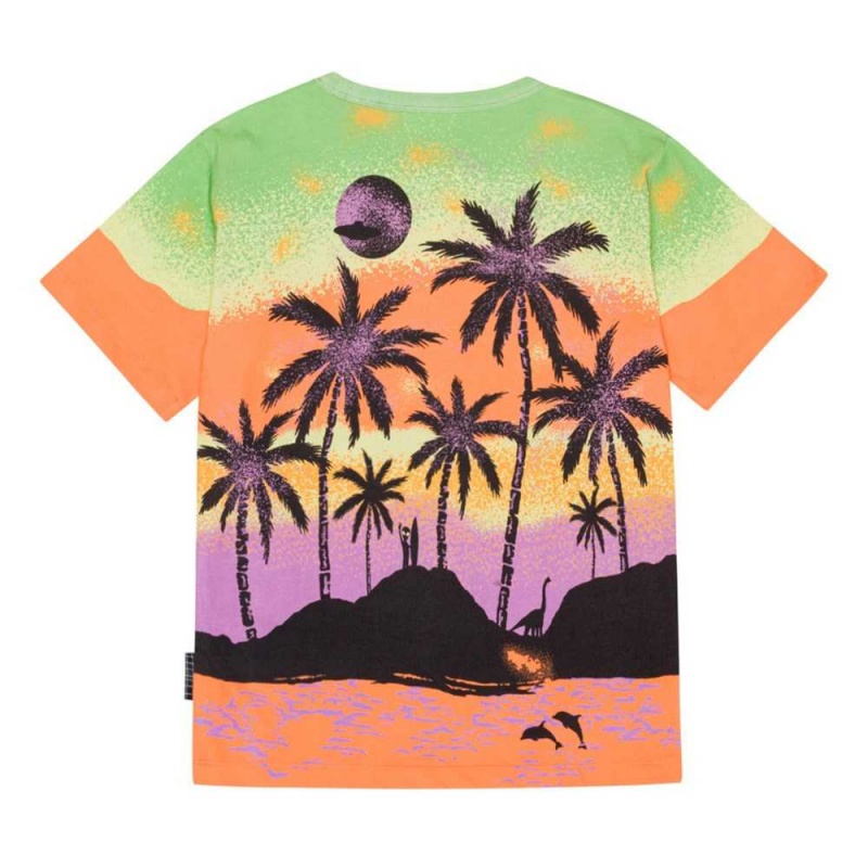 Molo Riley T Shirts Tops Jongen Alien Island | NL0000773