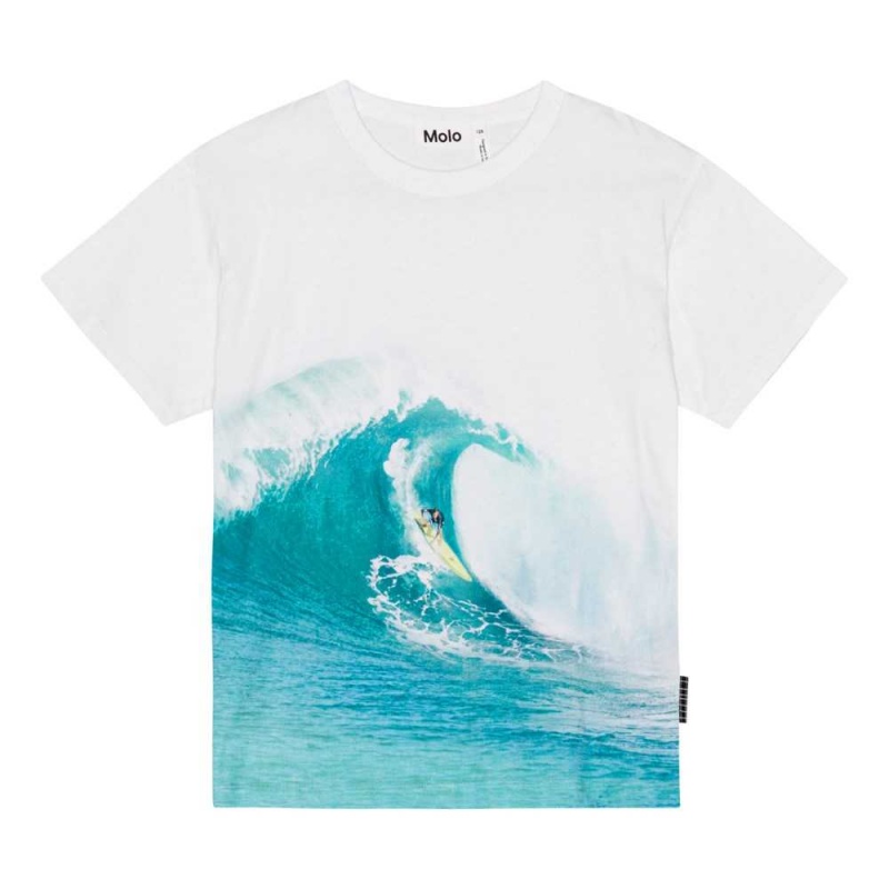 Molo Riley T Shirts Tops Jongen Big Wave | NL0000812