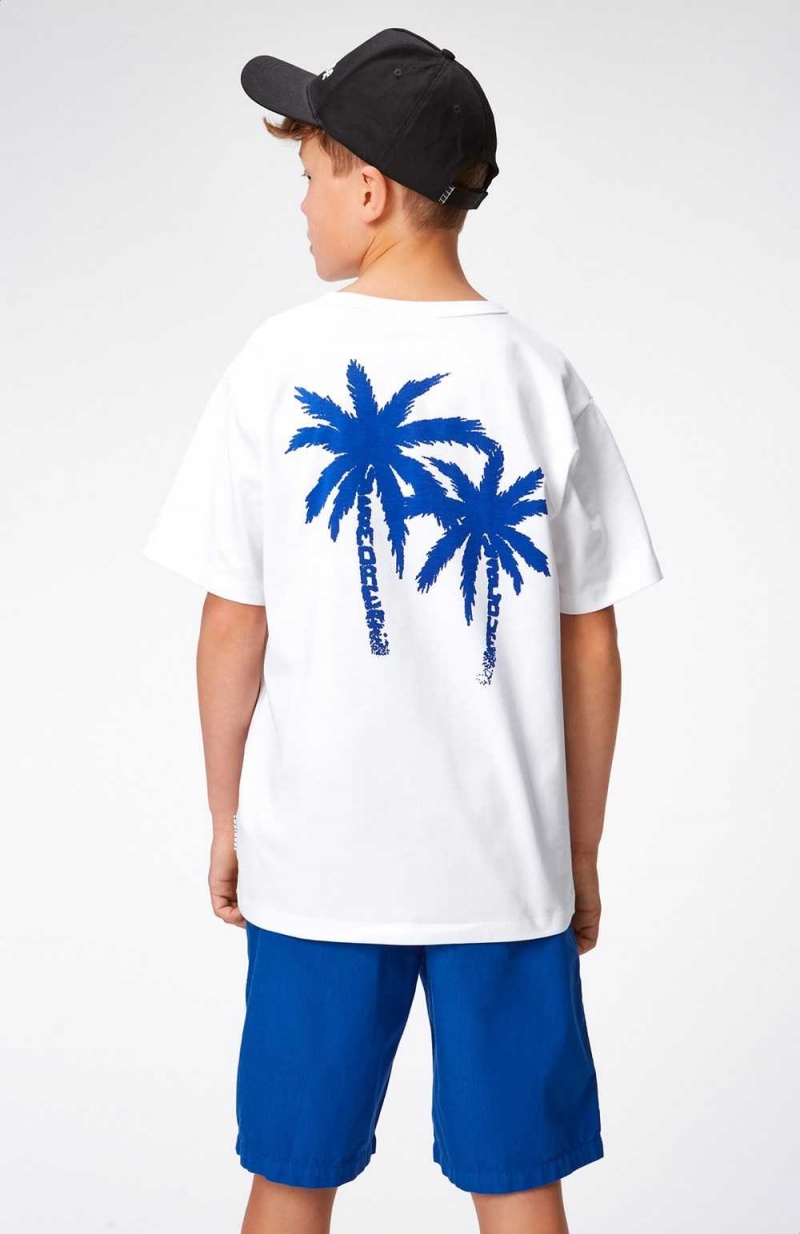 Molo Riley T Shirts Tops Jongen Palmtree Love | NL0000768