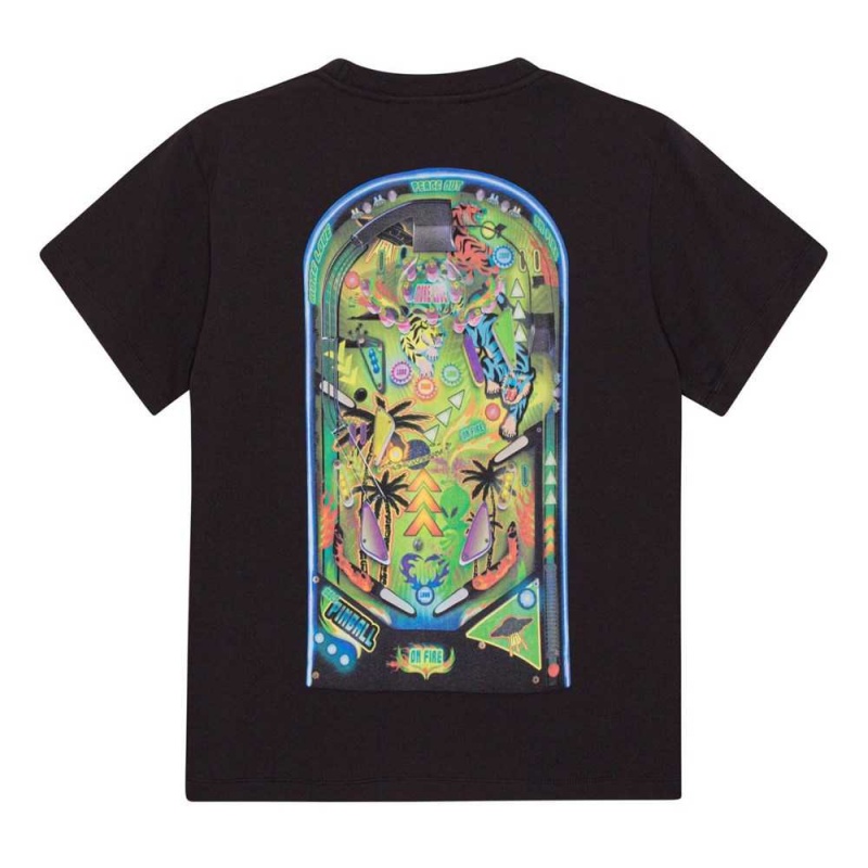 Molo Riley T Shirts Tops Jongen Pinball Dark | NL0000791