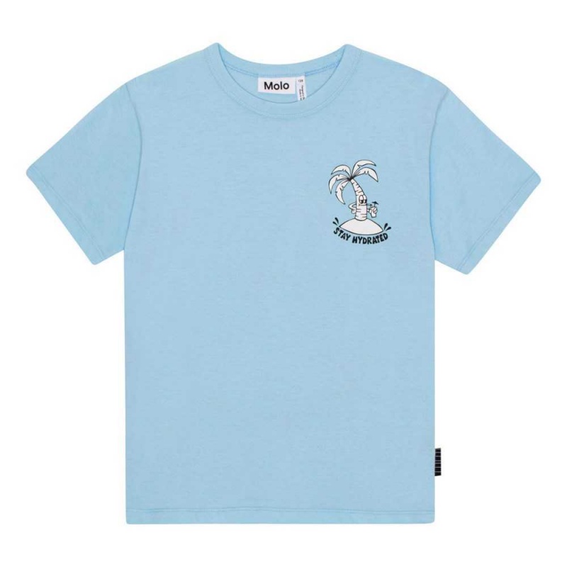 Molo Riley T Shirts Tops Jongen Stay Hydrated | NL0000777