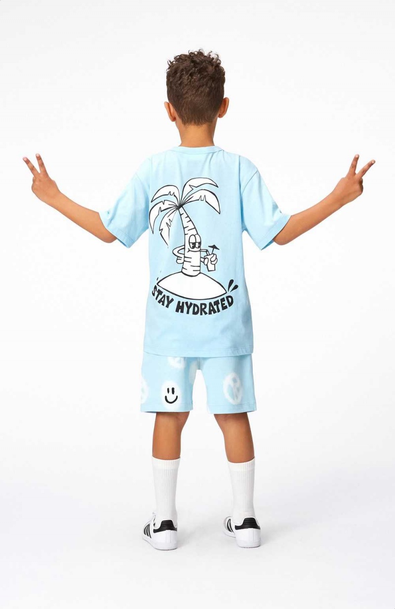 Molo Riley T Shirts Tops Jongen Stay Hydrated | NL0000777