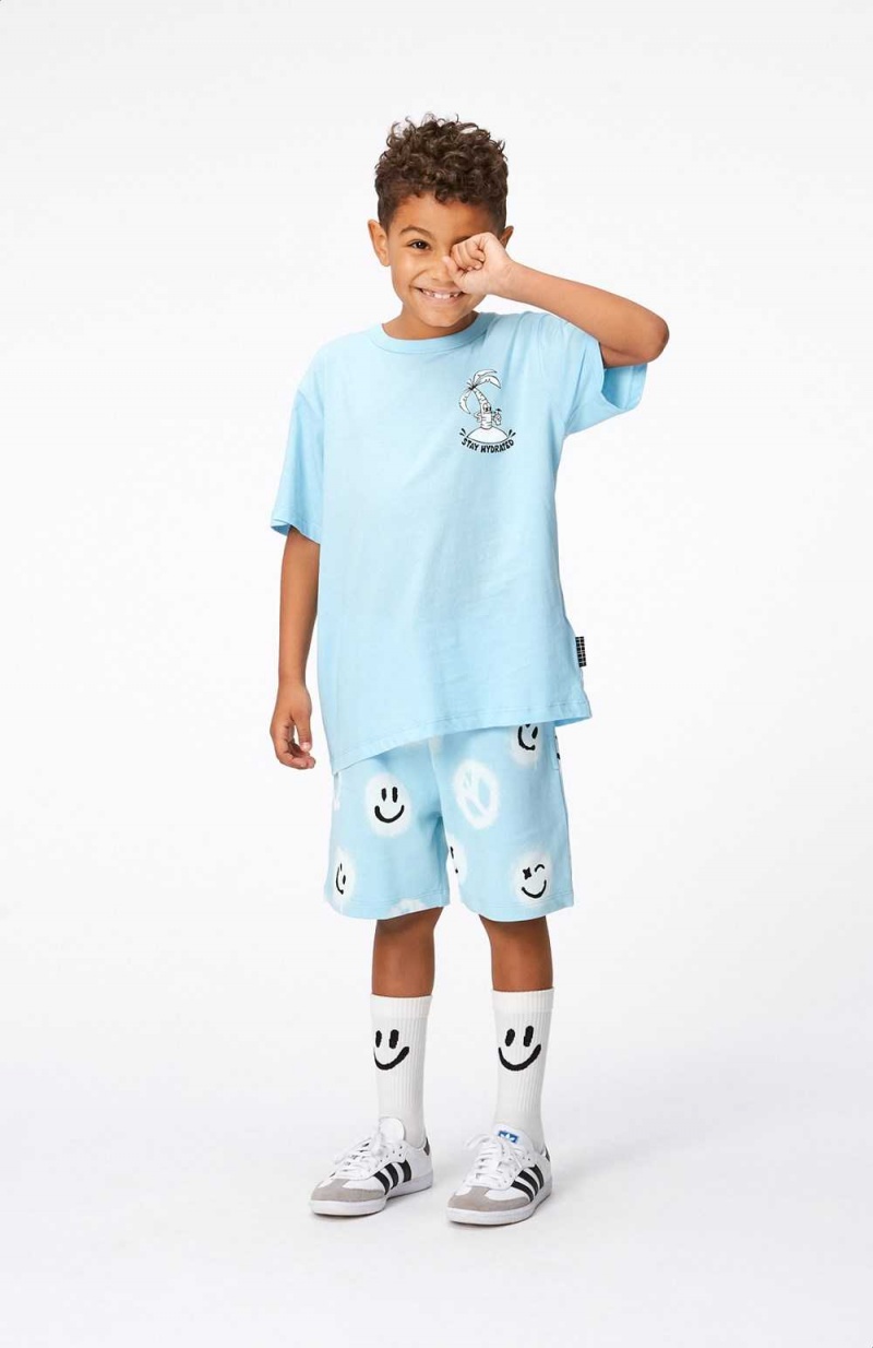 Molo Riley T Shirts Tops Jongen Stay Hydrated | NL0000777