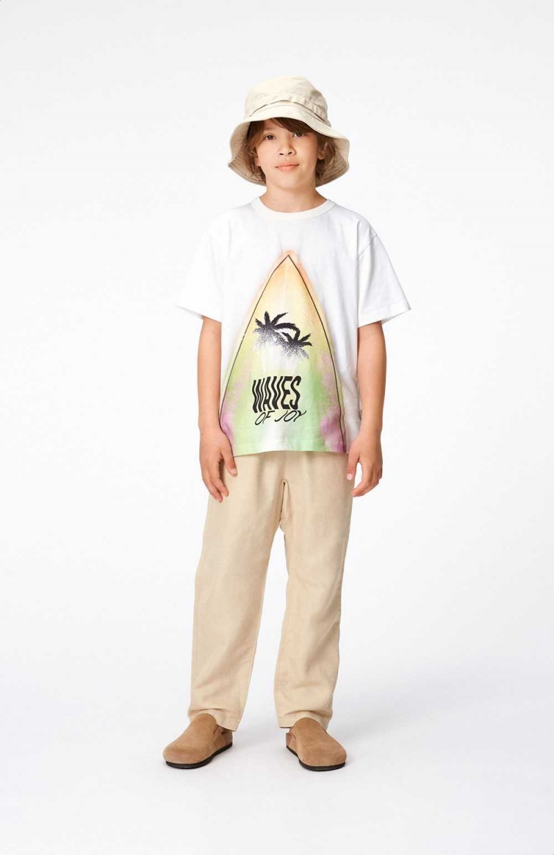 Molo Riley T Shirts Tops Jongen Surfboard | NL0000813