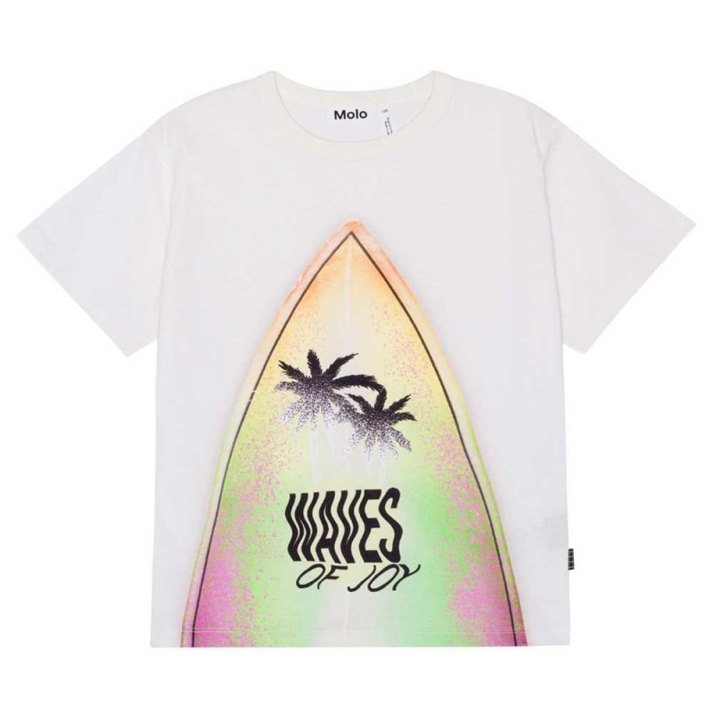 Molo Riley T Shirts Tops Jongen Surfboard | NL0000813