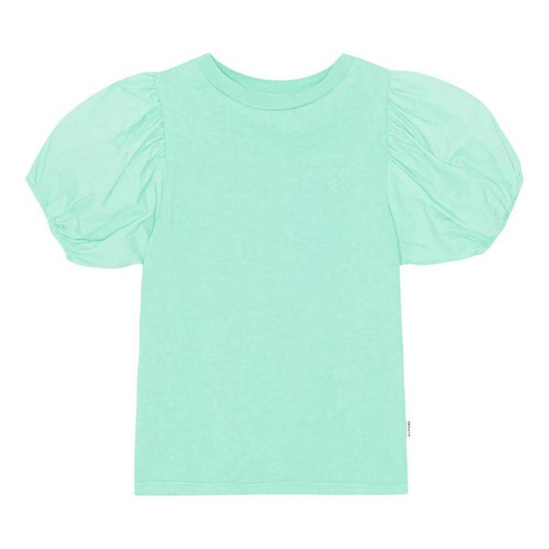 Molo Ritta T Shirts Tops Meisje Cool Mint | NL0000587