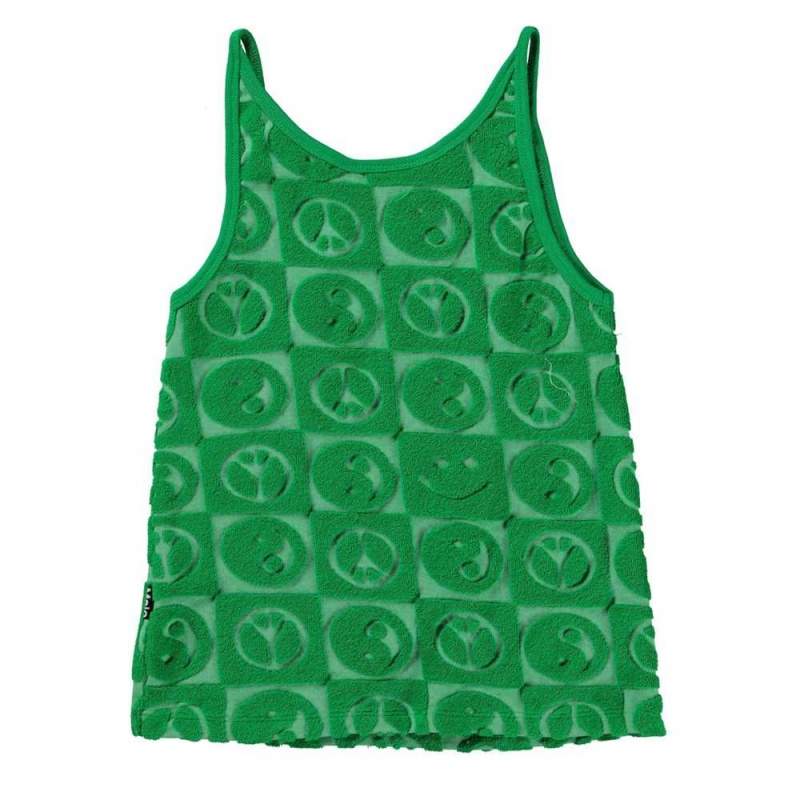 Molo Rizi T Shirts Tops Meisje Bright Green | NL0000180