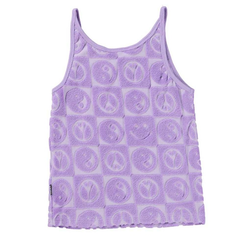 Molo Rizi T Shirts Tops Meisje Viola | NL0000198