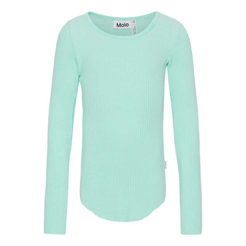 Molo Rochelle T Shirts Tops Meisje Cool Mint | NL0000588