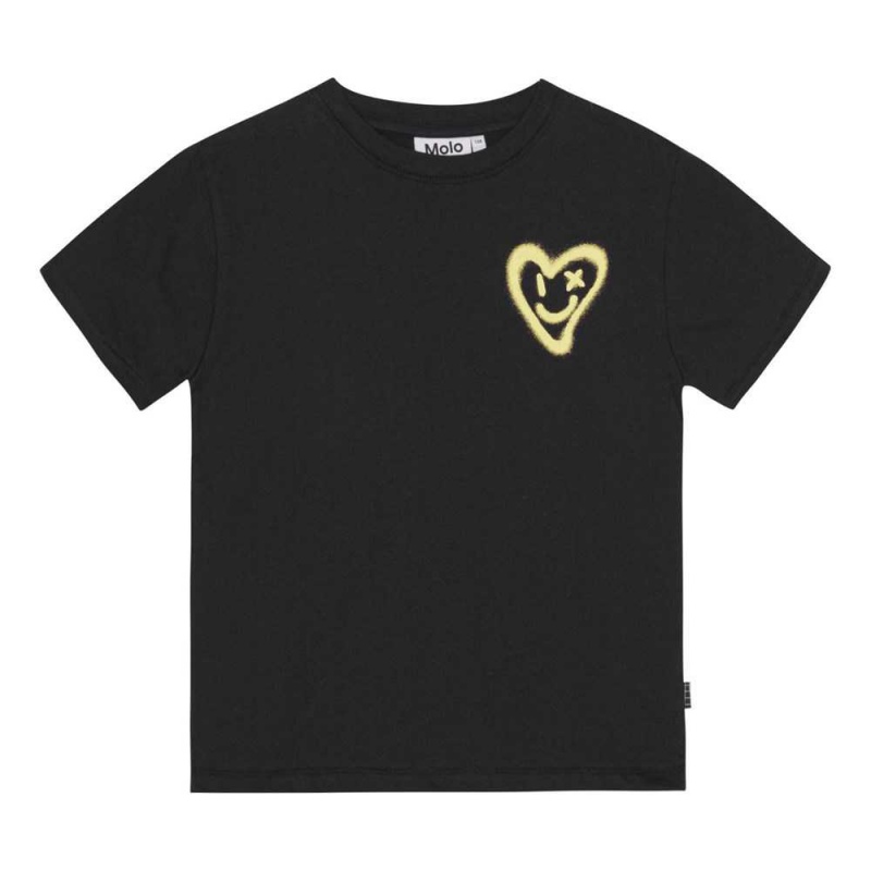 Molo Rodney T Shirts Tops Jongen Black | NL0000803