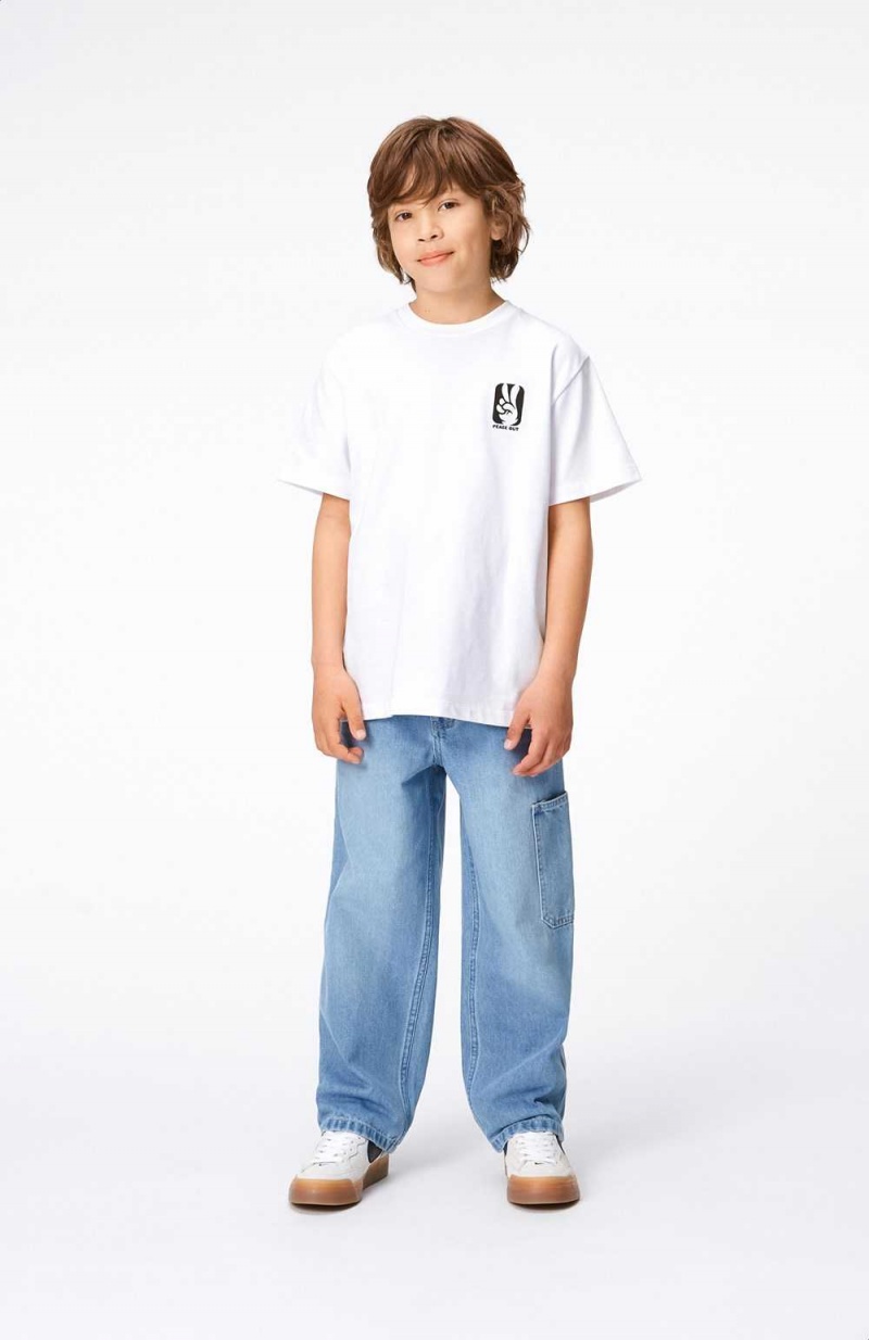 Molo Rodney T Shirts Tops Jongen Peace Basket | NL0000799