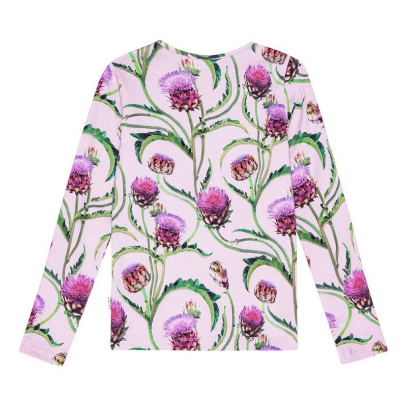 Molo Rose T Shirts Tops Meisje Artichoke Glow | NL0000540