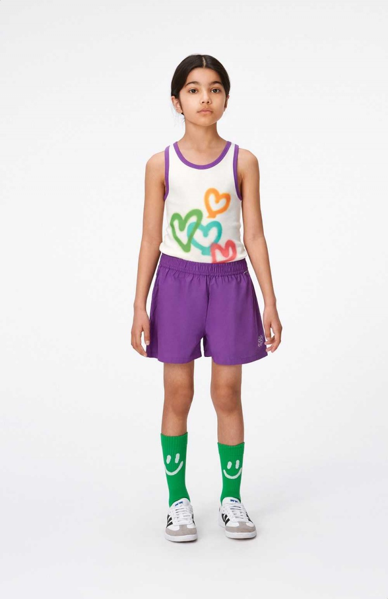 Molo Rosie T Shirts Tops Meisje Four Hearts | NL0000513