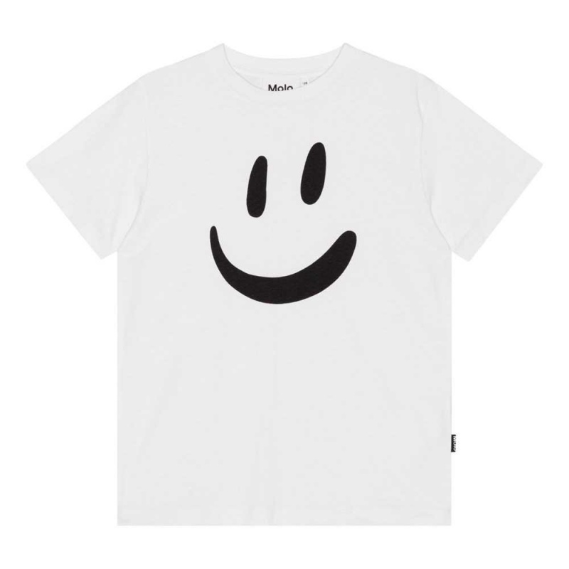 Molo Roxo T Shirts Tops Jongen White | NL0000857