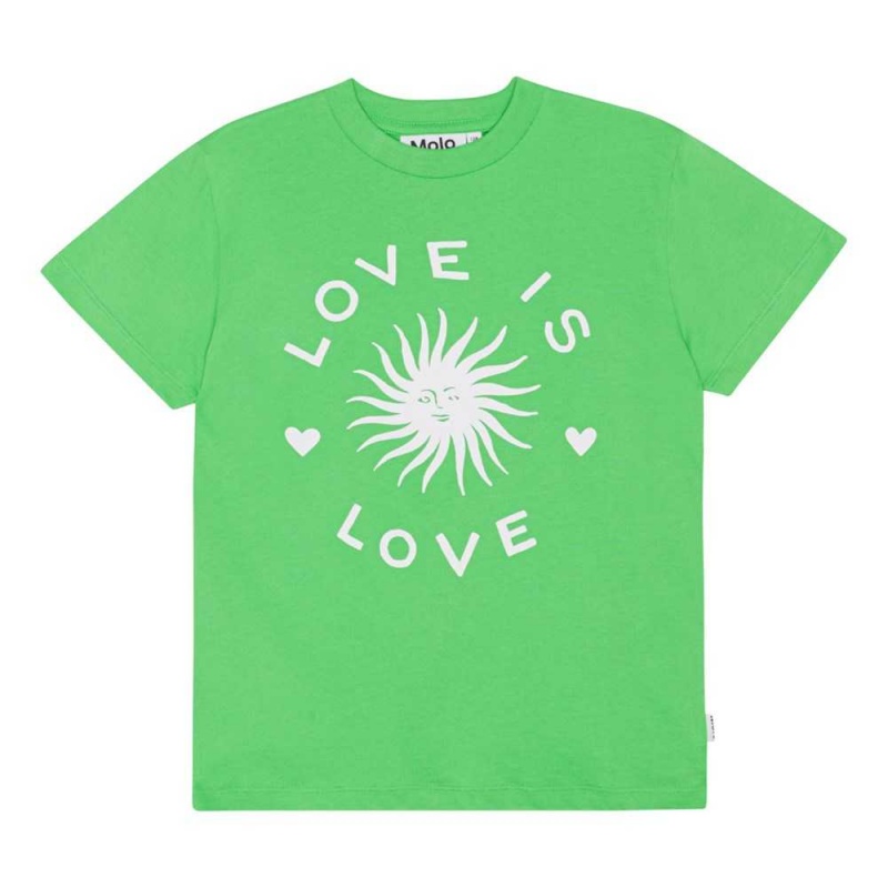 Molo Roxo T Shirts Tops Meisje Love Is Love | NL0000515