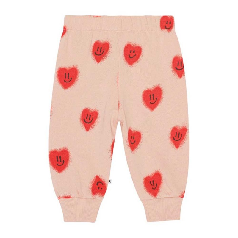 Molo Simeon Pants Jeans Meisje Red Hearts | NL0001385