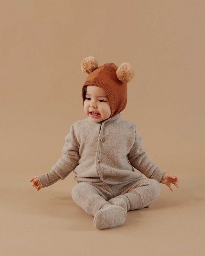 Molo Umber Fleece Softshell Moon Sand | NL0000056