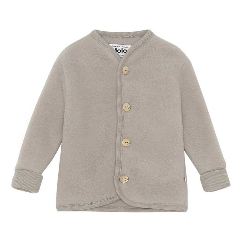 Molo Umber Fleece Softshell Moon Sand | NL0000056